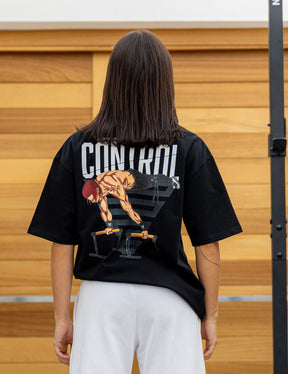 Anime Oversized T-Shirt Control