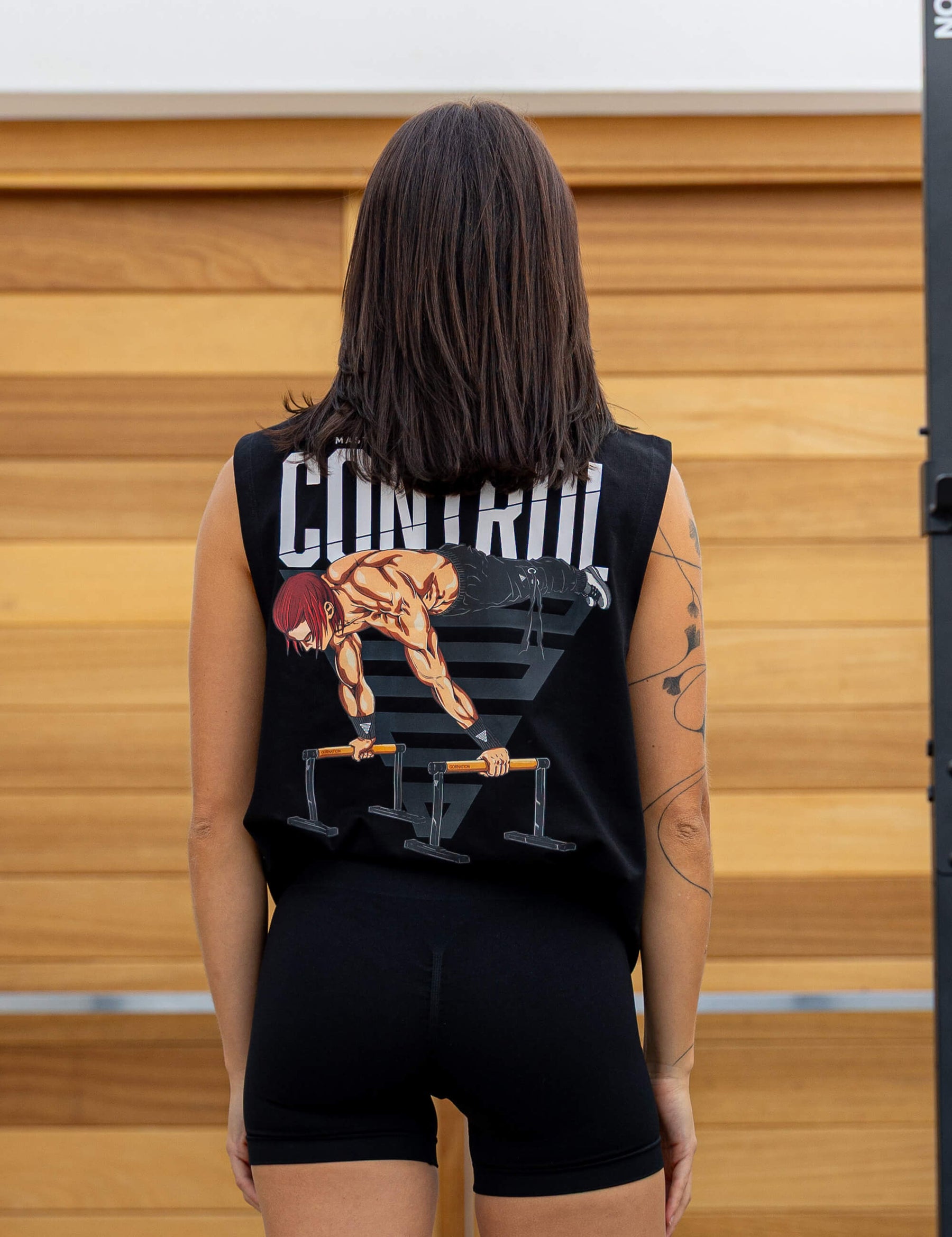 Anime Oversized Tank Top Control