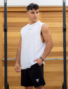 Anime Oversized Tank Top Strength