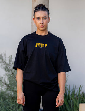 Never Give Up Oversized T-Shirt (Limited Edition)