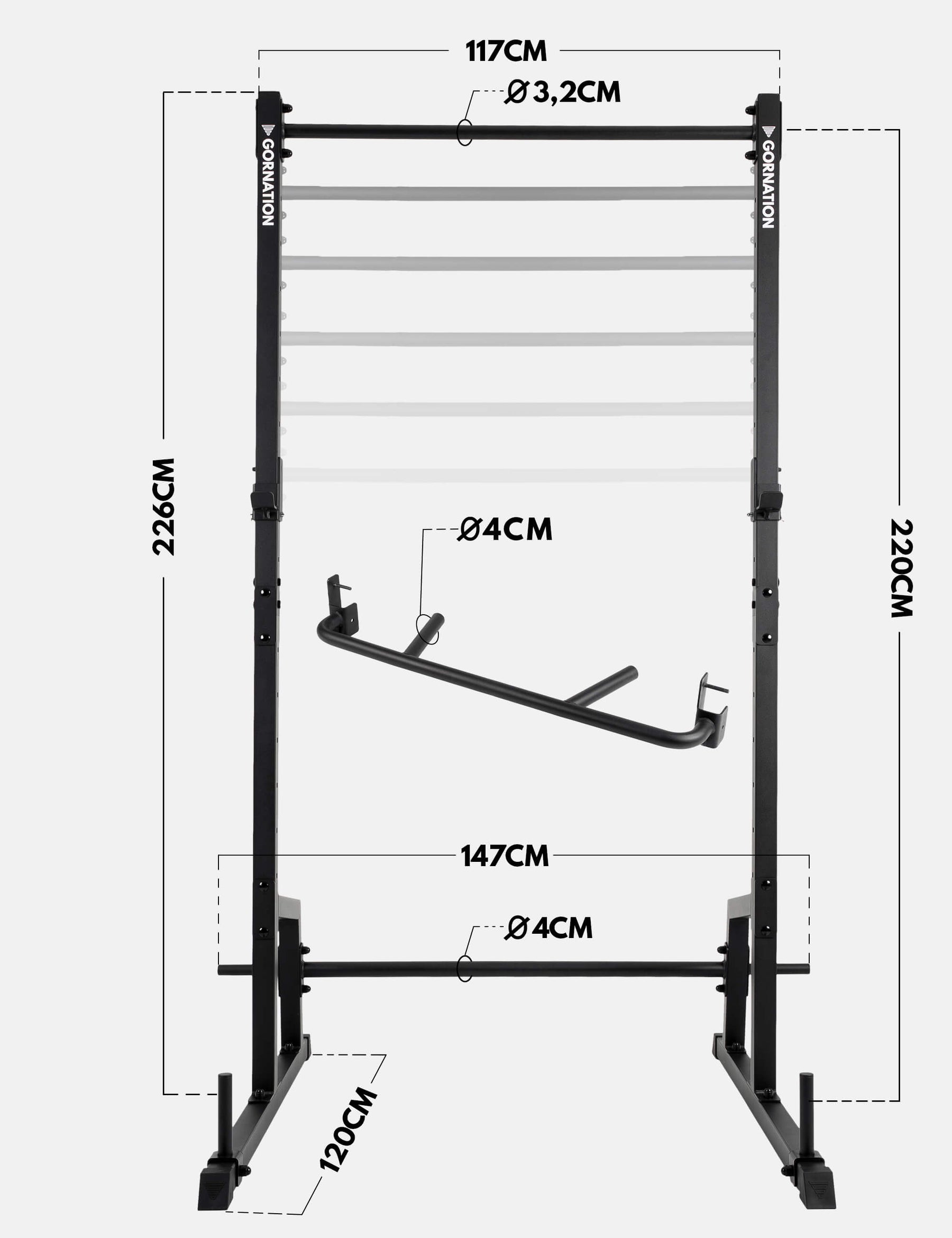 Premium Pull Up Station
