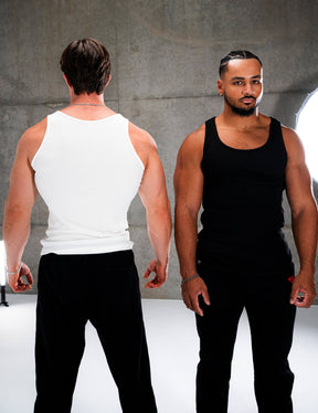 Rib Tank Top Men