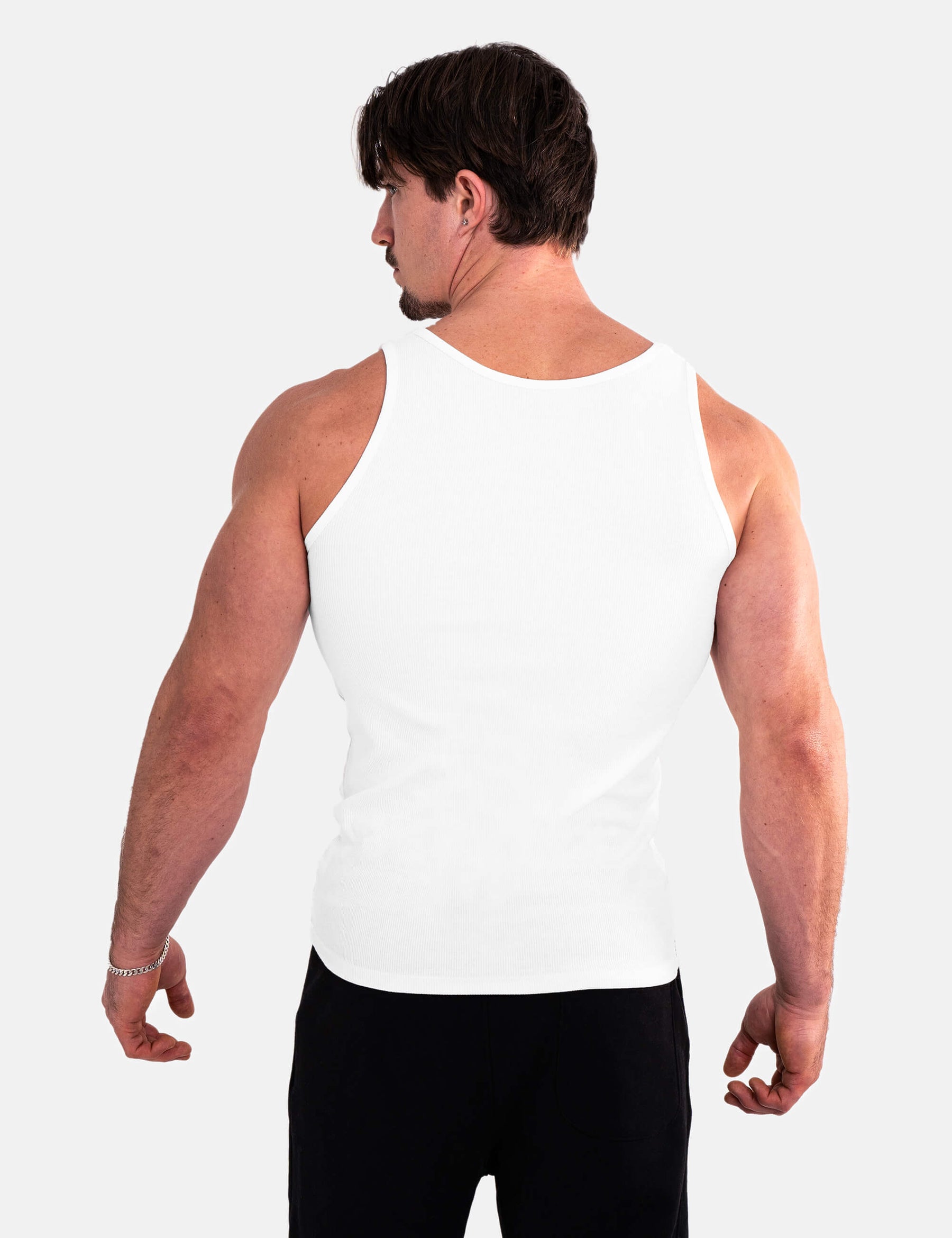 Rib Tank Top Men