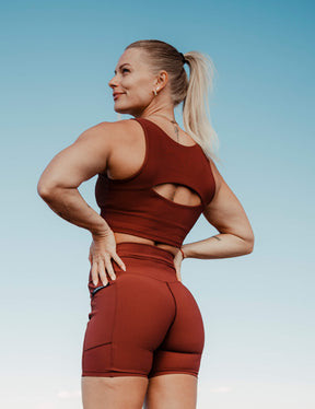 Rib Sports Bra Women