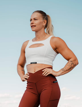 Rib Sports Bra Women