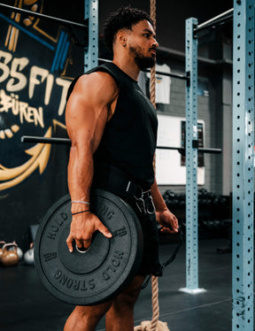 Anime Oversized Tank Top Strength Men