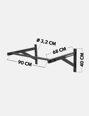 Wall Mounted Pull Up Bar Medium