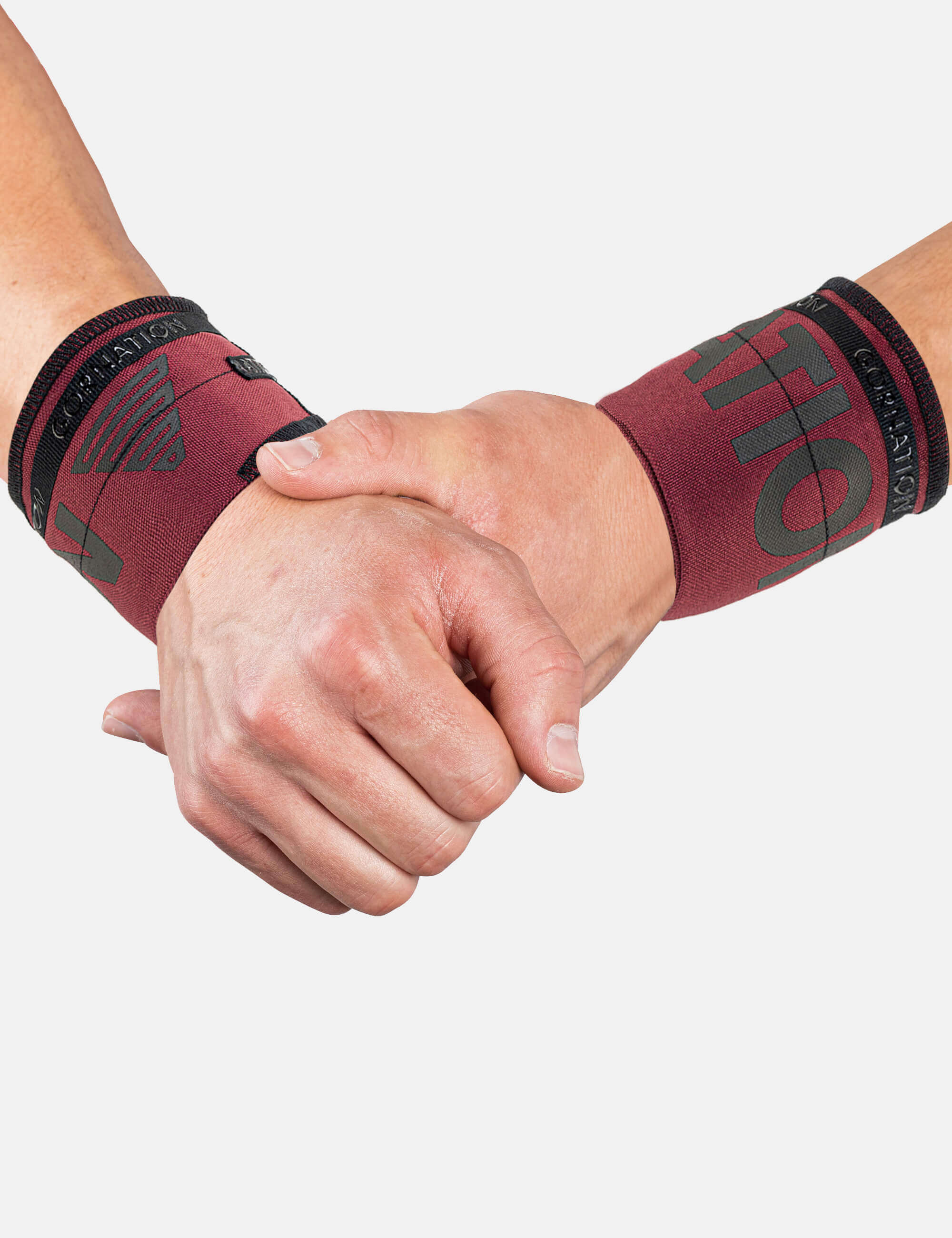 Performance Wrist Wraps - Bordeaux